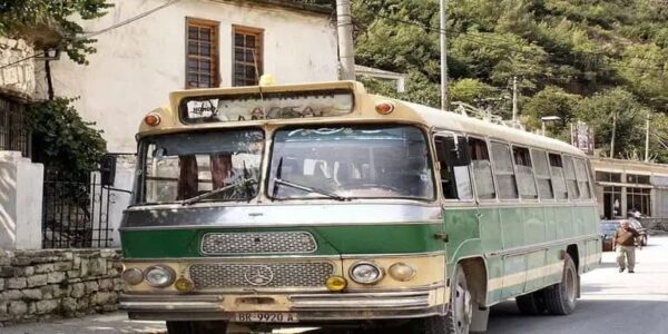 Very old public bus