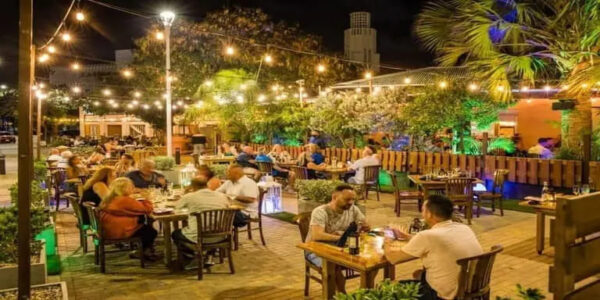 seating-arrangements-of-outdoor-restaurant Albania